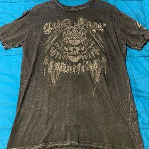 Affliction Criss Angel Mind Freak t shirt large